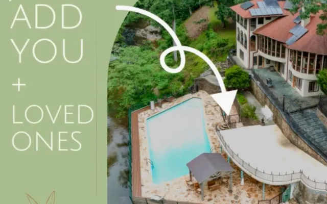 Escondite Brookwood House en las montañas Blue Ridge