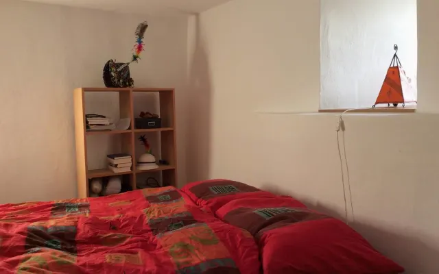 Share bed and space, very comfortable
