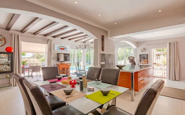 Villa Soleil : Meerblick, Pool & Garten - Sainte-Maxime