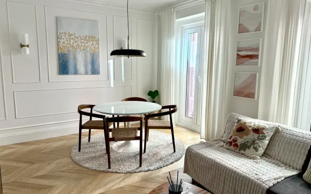 Camera da letto a Malasaña in un bellissimo appartamento di design