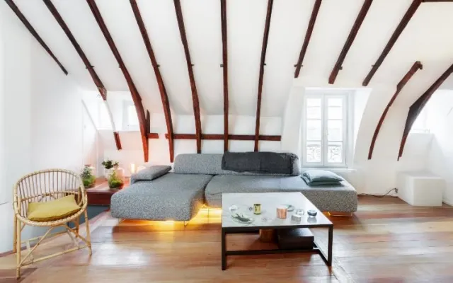 Luminous Upper Level Loft in Historical Building