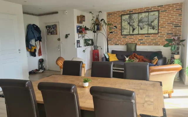 apartamento luminoso no bairro de Château de Fougères