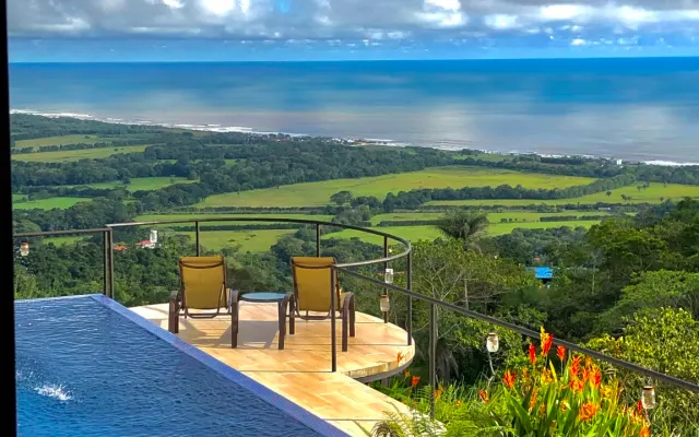 Ocean and Mountain View Tropical Villa