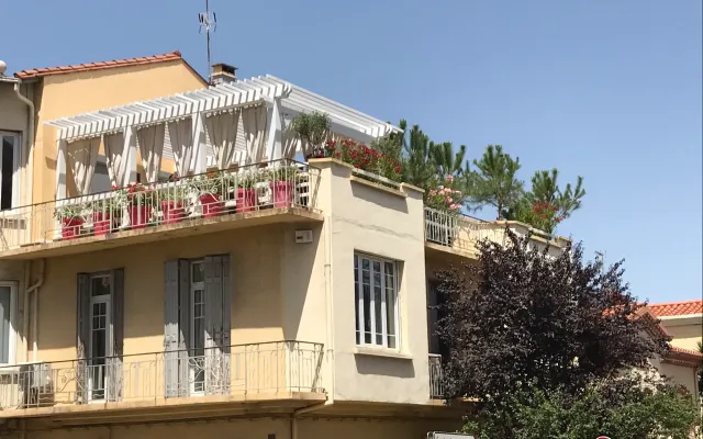Apartment Terrace Downtown Perpignan