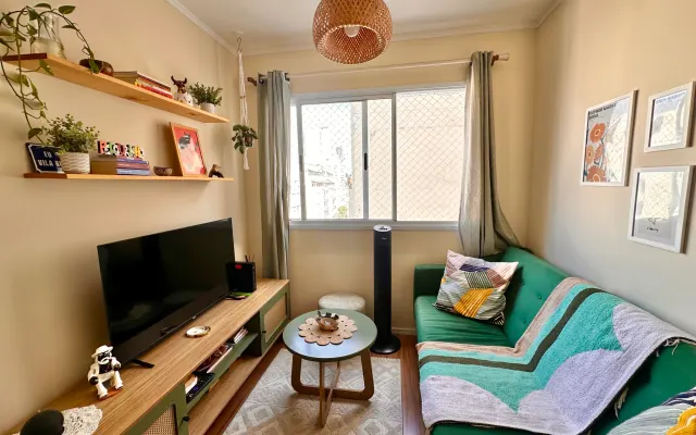 Appartement confortable dans un appartement branché, queer