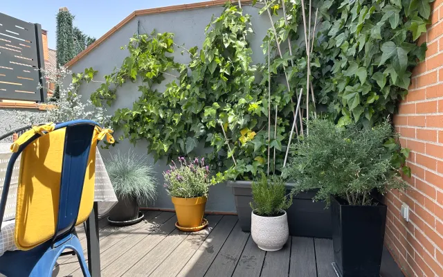 Habitación privada en un Ático de lujo para distancias hasta 3 meses.