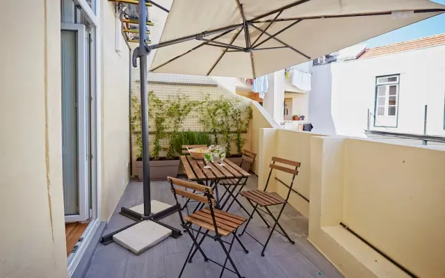 Accogliente appartamento con terrazza