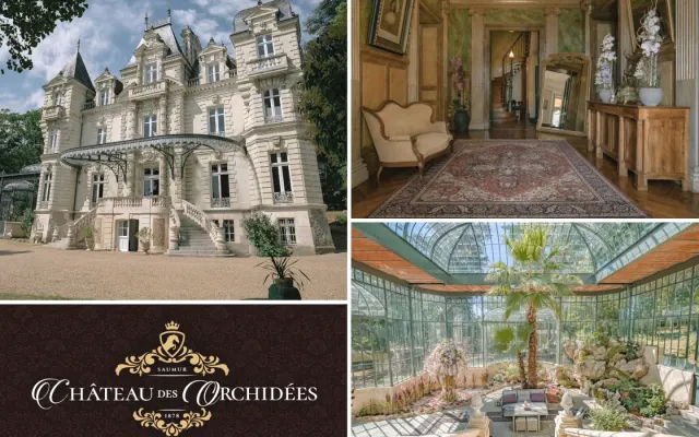 Château des Orchidées - Saumur, Loiretal