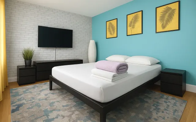 Blue style room