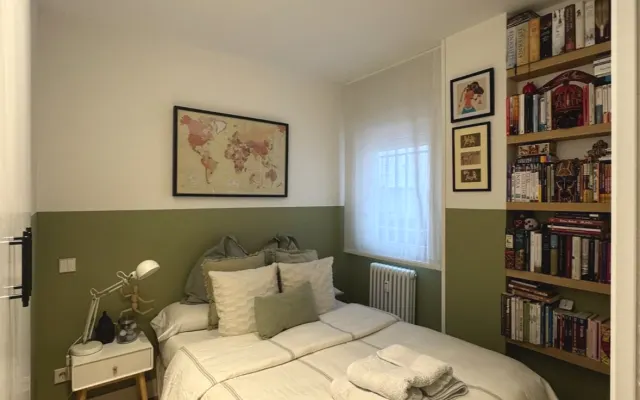 Preciosa hab. y baño privado a 10 min. de Atocha