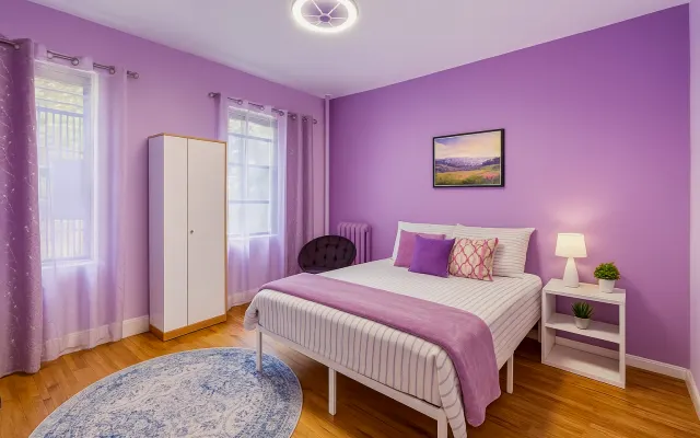 Lavender style room