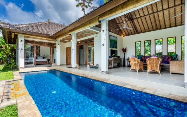 Villa Mimpi - Magnífica propriedade privada com 2 quartos e piscina de 