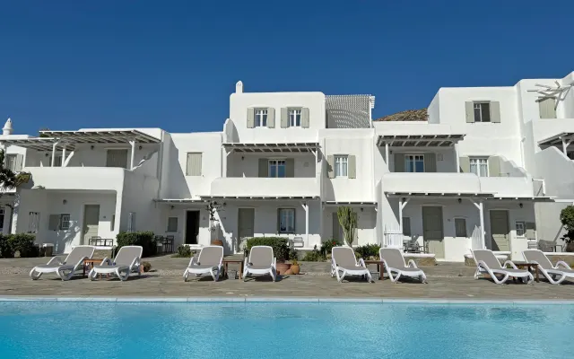 Mykonos Two Bedroom Residence with Sea View at Panormos Bay (Résidence 