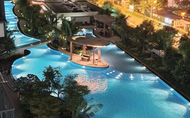 Bella piscina, ambiente tranquillo, cosa non si può amare!