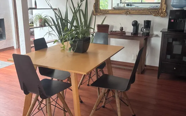Schöne Wohnung inmitten der Natur