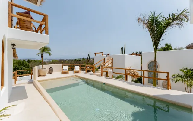 Casa incrível com vista para o mar