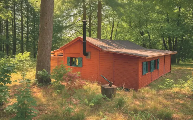 Chalet cosy pour ours des bois Private Forest Getaway for Bears
