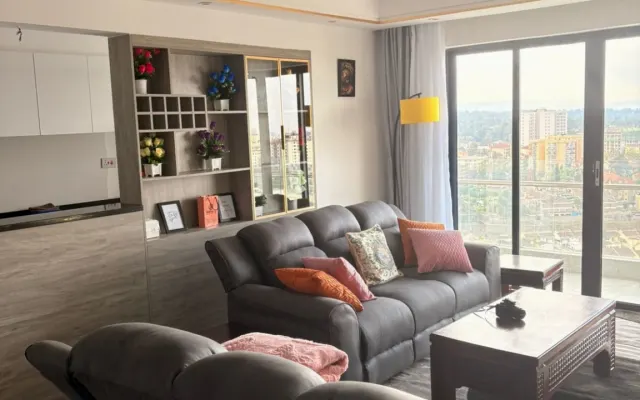 Chic City Escape Modernes Apartment mit 2 Schlafzimmern und einem...