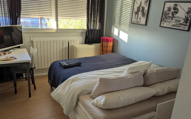 Camera privata in un appartamento appena ristrutturato.