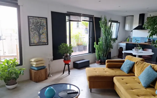 Duplex Marselha gare Saint Charles, terraço 90m2