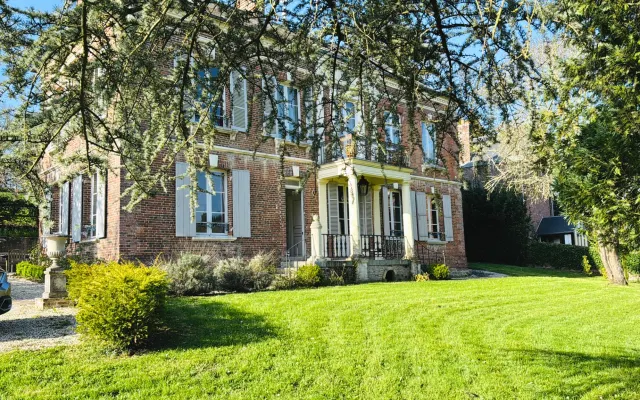 Normannisches Haus im Pays d'Auge