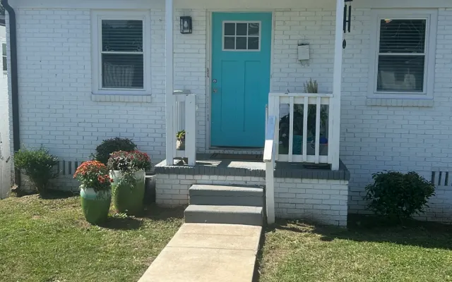 Unique area with a post WWII home  updated in start of gentrification