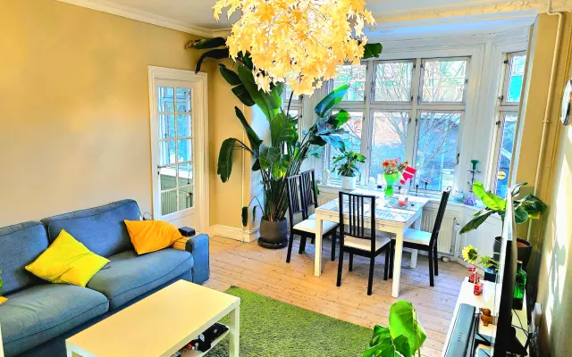 Apartamento recentemente renovado perto do centro de Copenhaga. Quarto/