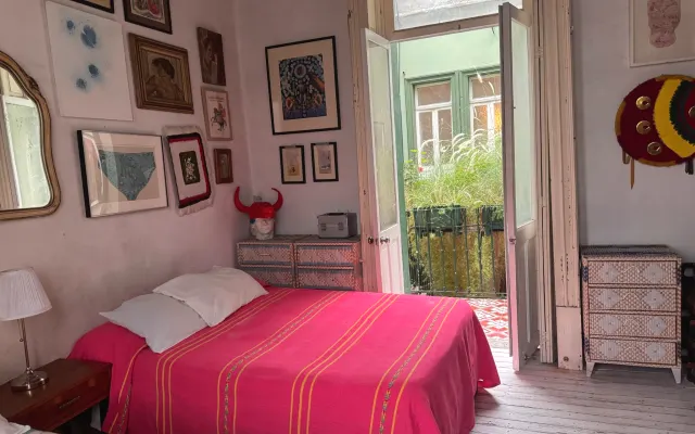 Casa dos artistas de Felix d'Eon - Galeria, estúdio e jardim no terraço