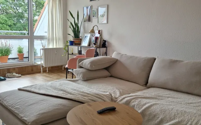 Well furnished and maintained rooftop apartment with beautiful terrace