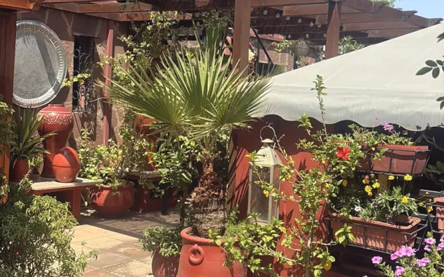 room with bathroom and terrace on the edge of the Medina close to...