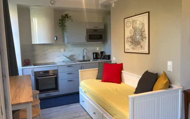 Stylish Studio with balcony in Kungsholmen, fully furnished near metro