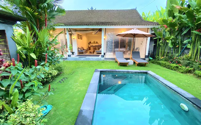 Villa tropicale 2 camere da letto con piscina privata all'aperto e...