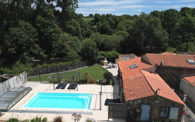 L'Aqual'Yon, Gästehaus für Naturisten.