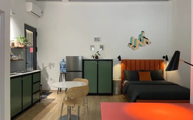 Chum Lodge Saigon, District 3, Bijou studio