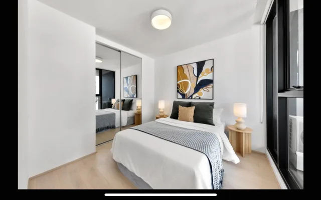 Wohnung mit Pool und Fitnessstudio in der Nähe des CBD