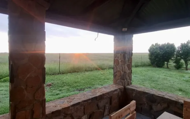 Rustic Stone Farm House