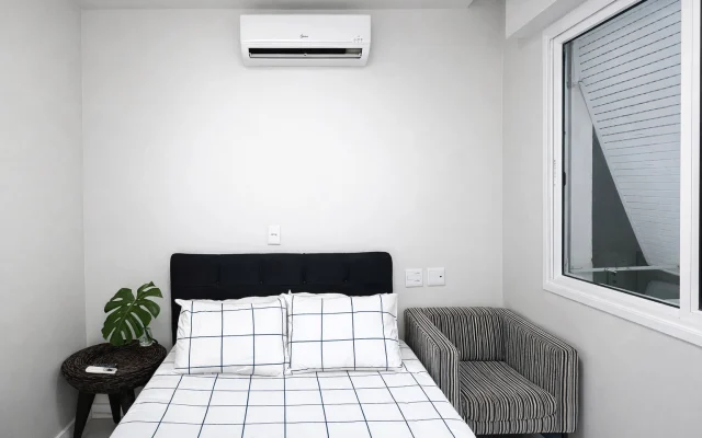 Habitación Privada en Apartamento Premium en Lagoa metro enfrente