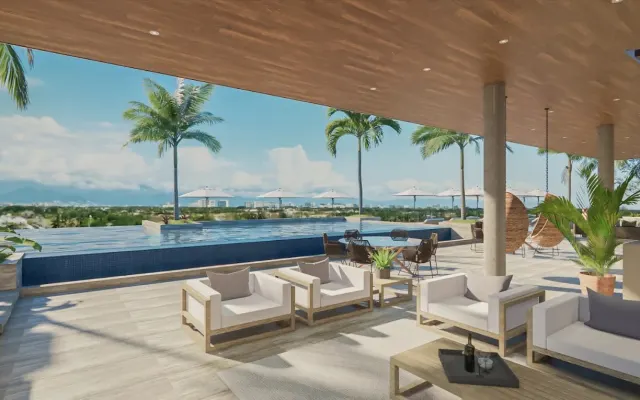 Nuevo Vallarta 2Bd/2Ba Condominio di lusso con ampia terrazza e piscina sul