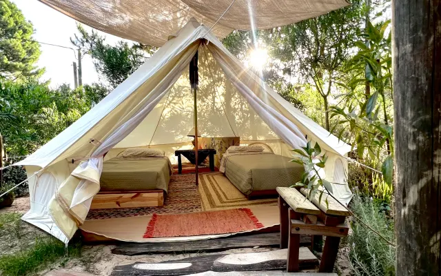 Glamping Jurten-Zelt SHARED.