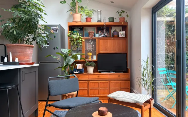Habitación doble en una casa adosada de estilo victoriano