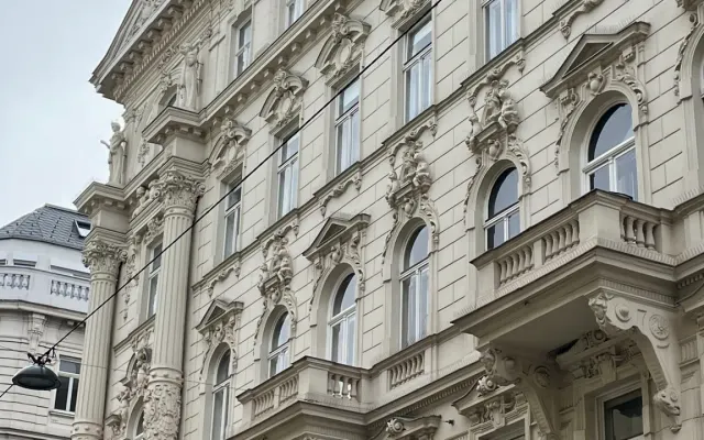 Quarto para alugar no coração de Viena com uma extensa biblioteca