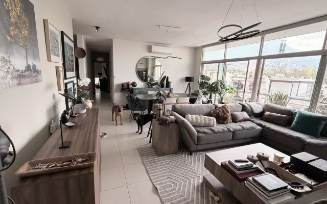 A space designed for coexistence and enjoyment. I have 3 dogs.