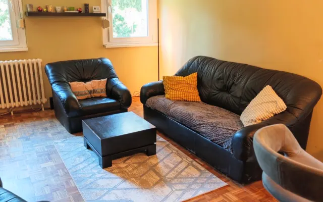 Acogedor apartamento cerca del río Sava y de Delta City