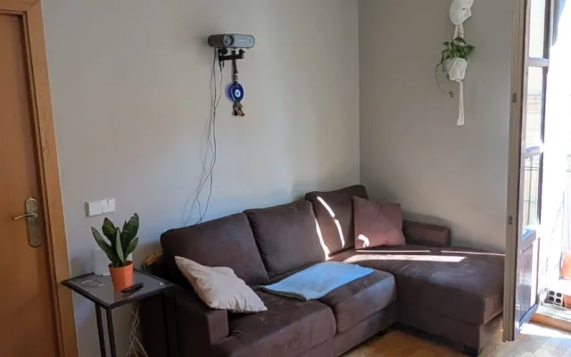 Chambre double lumineuse et calme au cœur de Barcelone