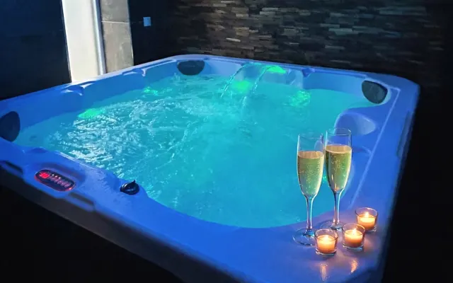 Duplex romantique avec spa privatif près d’Obernai