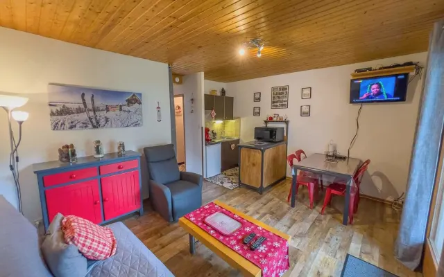 T2 les airelles du lac cosy, terrasse, parking privé, proche lac