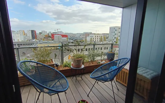 Camera privata nel cuore dell'Île de Nantes.