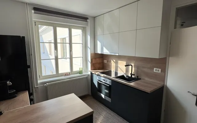 A bright, cozy, and fully functional 44 m2 apartment.