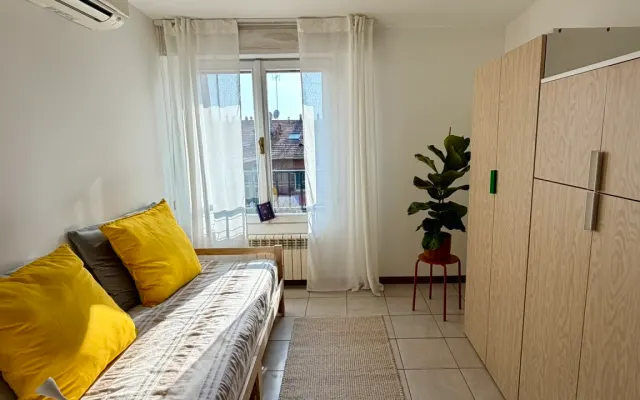 Bright private room in a shared flat