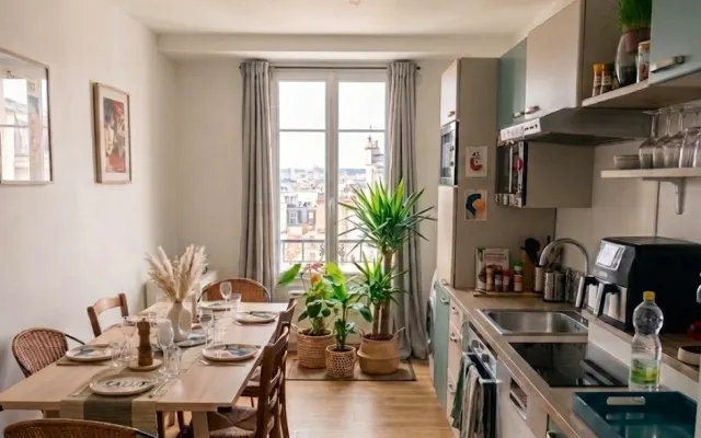 Cosy bohemian apartment in Montreuil - Direct access to Paris line 9
